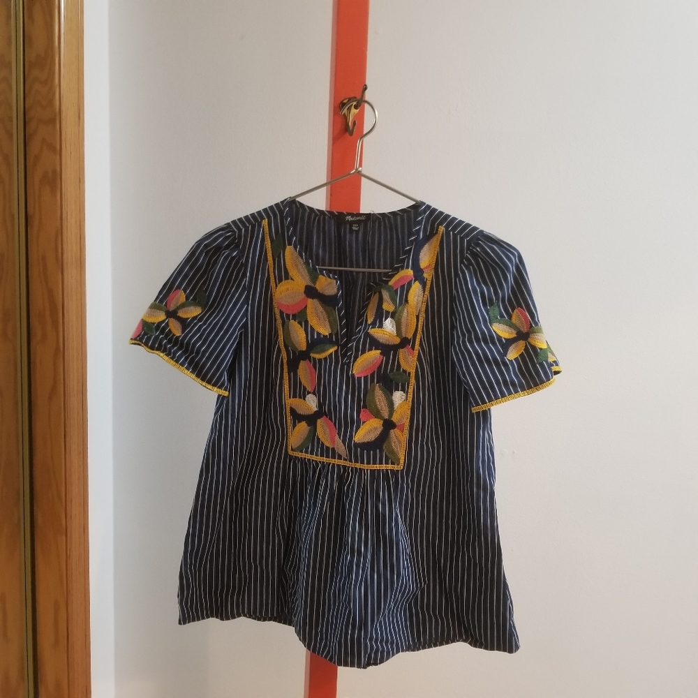 Womens Embroidered Fable Top by Madewell